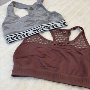 New Balance/Victoria's Secret Pink Sports Bra Set